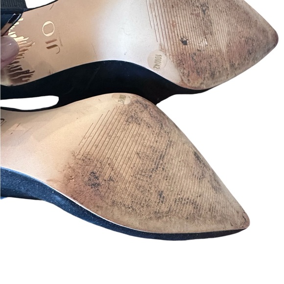 Jlo Jennifer Lopez Black Faux Suede Gorgina Bootie size 10 - Picture 5 of 7